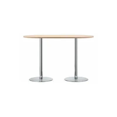 THONET table à colonnes ovale • programme S 1126