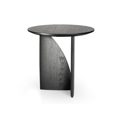 Ethnicraft GEOMETRIC  Beistelltisch  |  Eiche Schwarz - 51 × 51 × 50cm