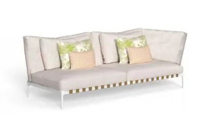 Talenti SALINAS module d'angle SX de canapé lounge • coussins inclus