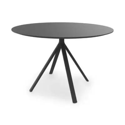 Lapalma Fork Gartentisch Ø 90 cm rund / 2 verschiedene Tisch-Höhen zur Auswahl