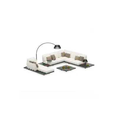 Royal Botania Mozaix Set 05 • Aluminium • inklusive Kissenset