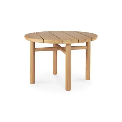 Ethnicraft QUATRO table basse outdoor • teck • différentes tailles
