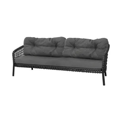 Cane-line Ocean Large Soft Rope 3-Sitzer Sofa 