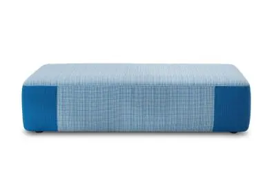 Varaschin Belt pouf lounge (module pouf de canapé lounge BICOLORE) 160 cm
