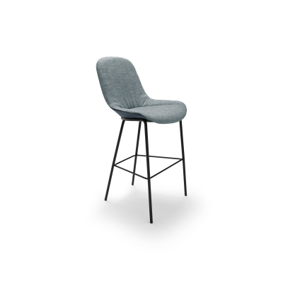 Walter Knoll Sheru High Dining Chair • Tubular Base Frame • without Armrests