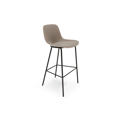 Walter Knoll Sheru bar stool • tubular frame
