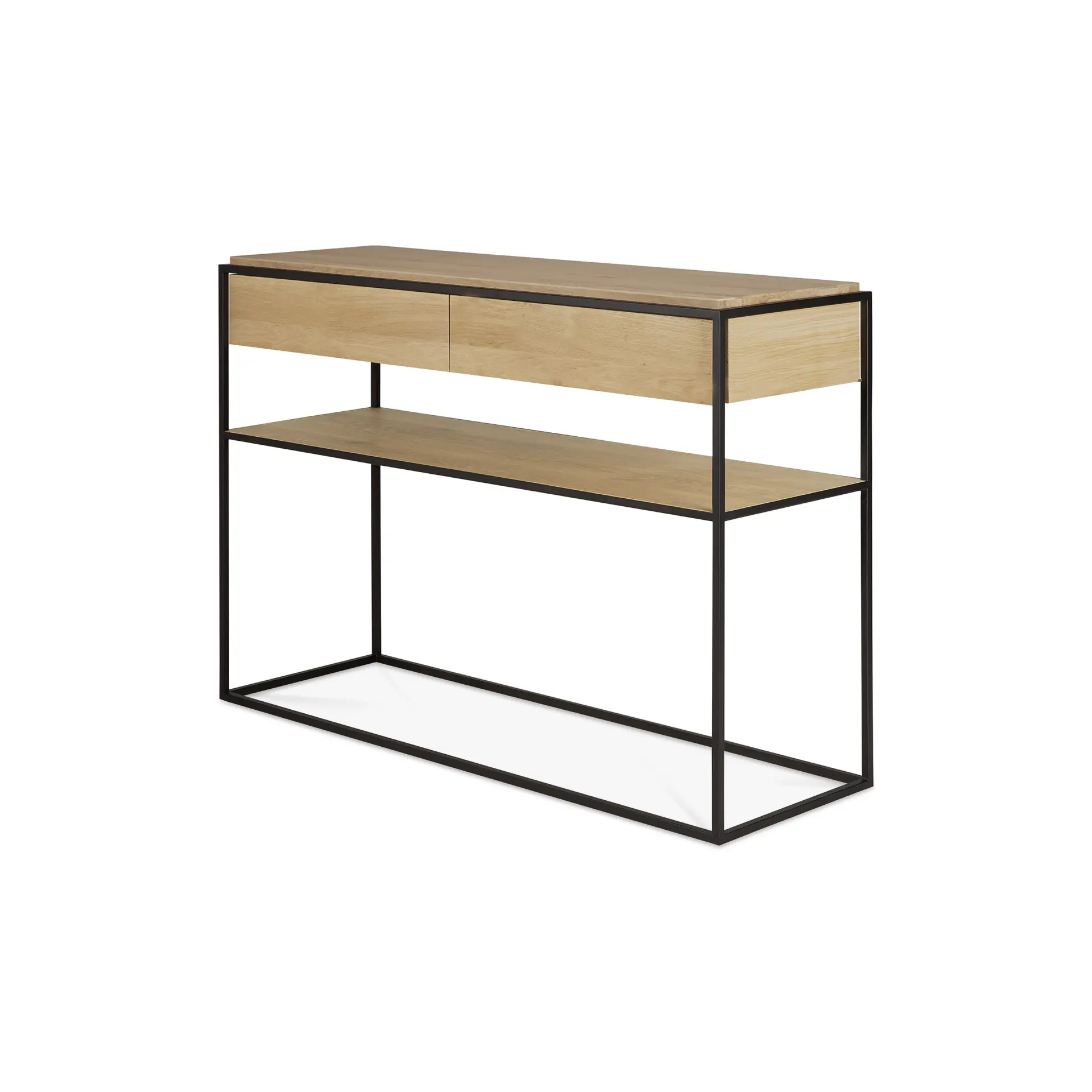 Ethnicraft MONOLIT console | chêne - 122 × 40 × 80 cm