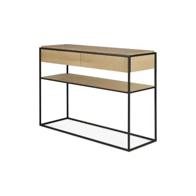 Ethnicraft MONOLIT Konsole  |  Eiche - 122x40x80cm
