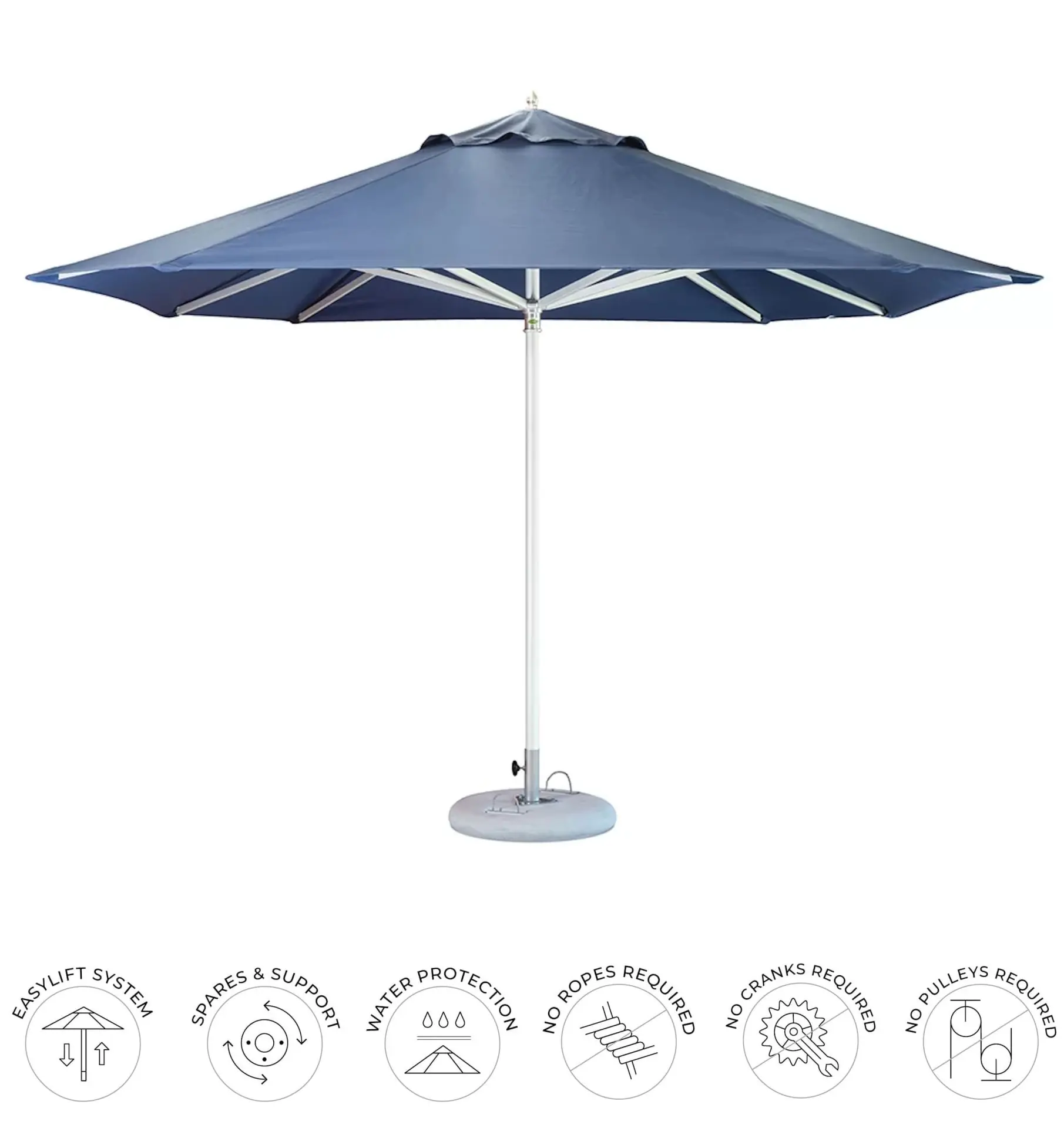 Cape Umbrellas St. Francis | 350 x 350 cm
