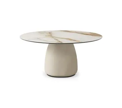 Cattelan Italia BOTERO KERAMIK table à manger • plateau en céramique • ronde