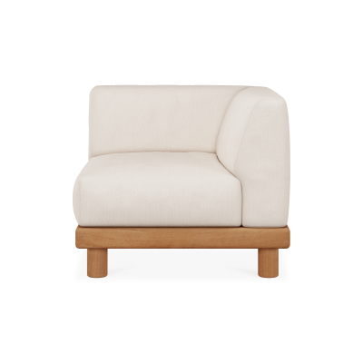 Ethnicraft - MONOCLE Modulsofa Endmodul - Outdoor 