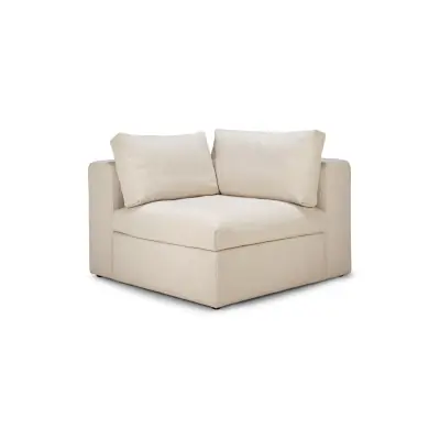 Ethnicraft MELLOW canapé modulaire - module d'angle 90°