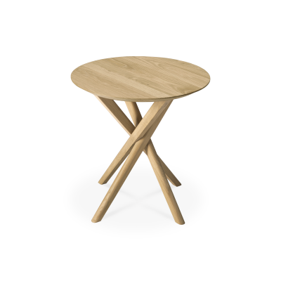 Ethnicraft MIKADO Beistelltisch  |  Eiche - 50 × 50 × 50 cm