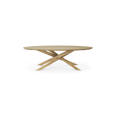 Ethnicraft MIKADO Couchtisch | Eiche - Oval
