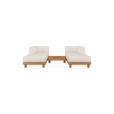 Ethnicraft - MONOCLE Modulsofa Set - Outdoor