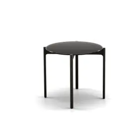Dedon Izon Beistelltisch 54.5 cm in Schwarz ohne Hintergrund
