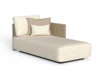 Talenti GEORGE canapé de jardin SX méridienne 170 cm • coussins inclus