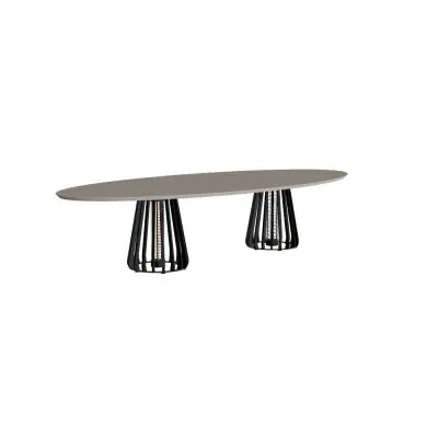 Royal Botania Furniz table de jardin • superellipse • avec élément chauffant