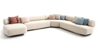 MOROSO GOGAN Sofa • Zusammenstellung 323 cm