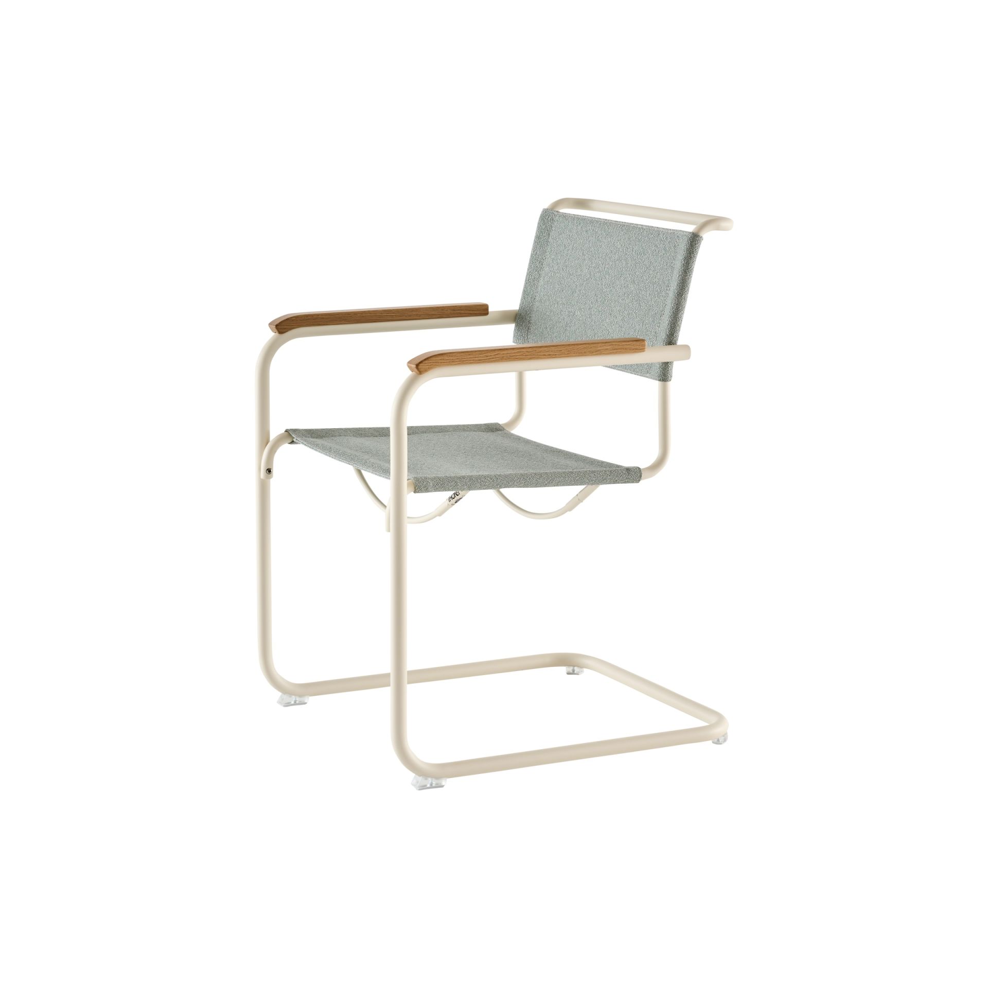 THONET Stuhl Freischwinger mit Armlehnen • Programm S 34