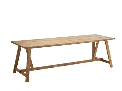 Solpuri COUNTRY table de repas en teck