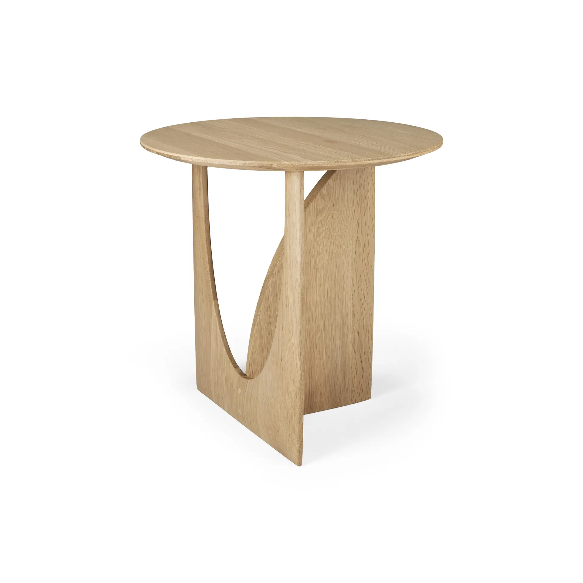 Ethnicraft GEOMETRIC table d'appoint | chêne - 51 × 51 × 50 cm