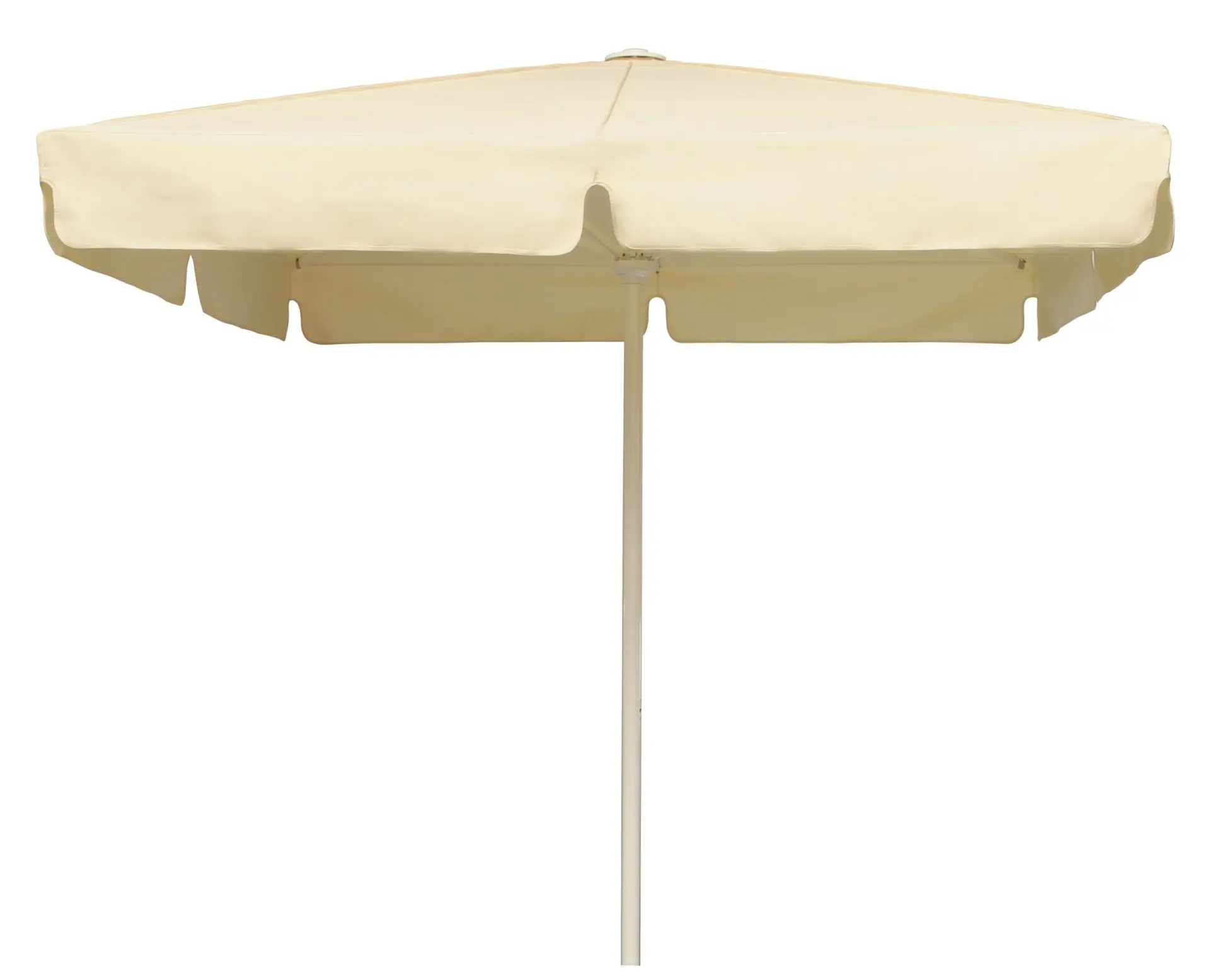 May parasol Filius à corde de manœuvre | carré | 8 baleines | avec volant | différentes tailles