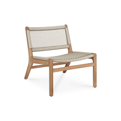Ethnicraft JACK WOVEN Loungesessel Outdoor 