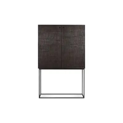 Ethnicraft GROOVES armoire | teck noir