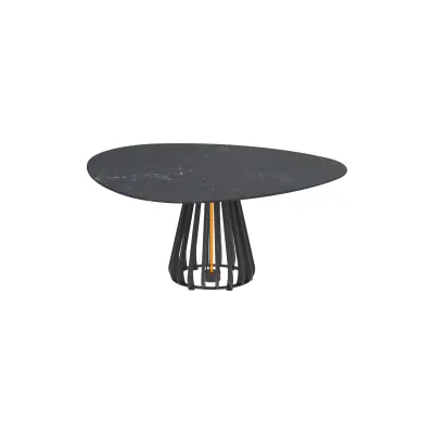 Royal Botania Furniz table de jardin • 147 cm • avec élément chauffant