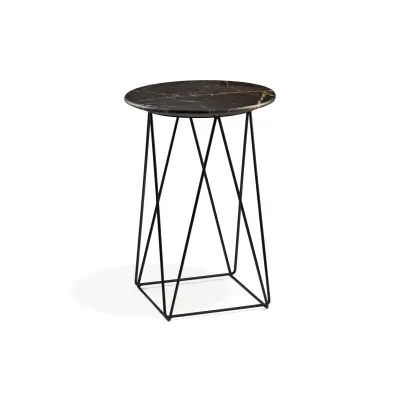 Walter Knoll Joco table d'appoint Stone marbre • différentes tailles