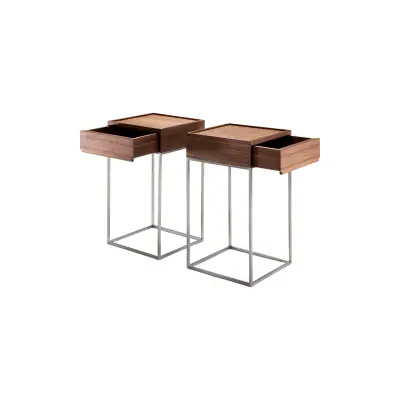 Signet Vince table d'appoint avec tiroir
