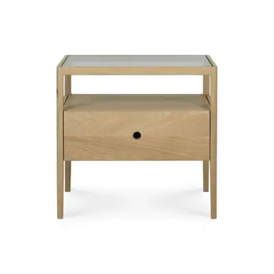 Ethnicraft SPINDLE  Nachttisch | Eiche  | 55 × 35 × 52 cm